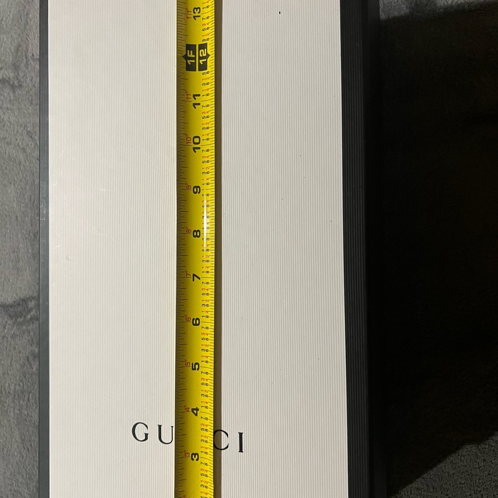 Authentic Gucci Shoe Box